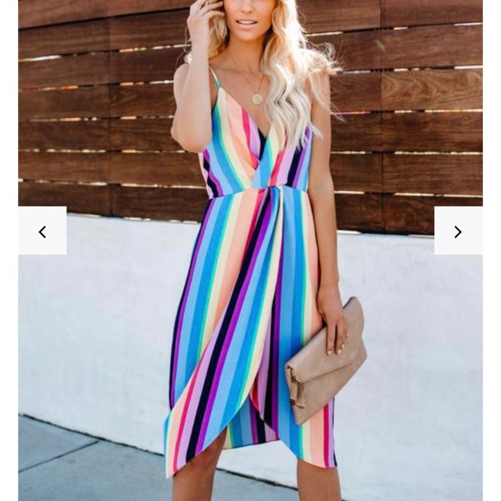 Rainbow dress from Vici